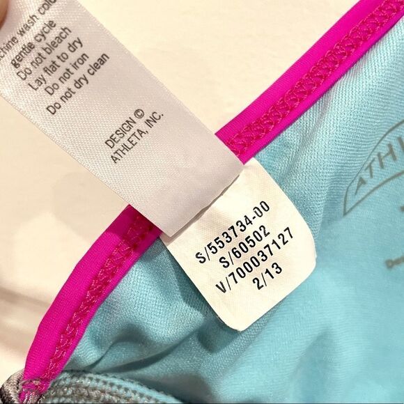 Athleta Space Dye Kata Bikini Top Medium EUC - Picture 7 of 9